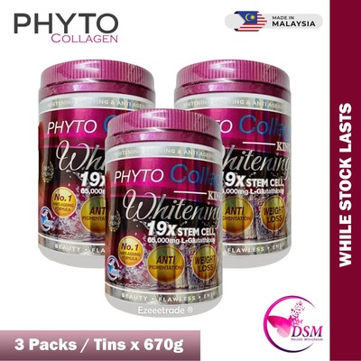 PHYTO COLLAGEN Whitening Anti-Aging Skin White 19x King Beauty Stemcell Plus