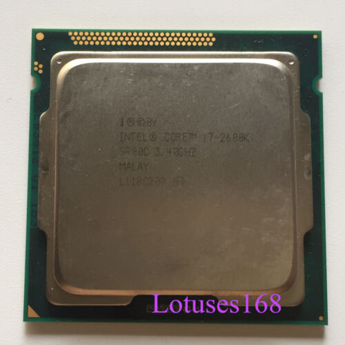 Intel Core i7-2600K 3.4GHz Quad-Processeur Core L3 8 M H2 LGA1155 CPU/GPU 95 W