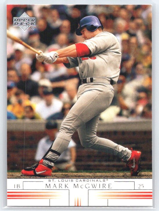 2002 Upper Deck Mark McGwire #287     St. Louis Cardinals