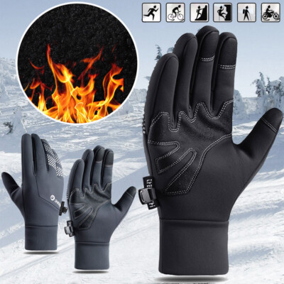 Thermal Windproof Waterproof Winter Gloves Touch Screen Warm