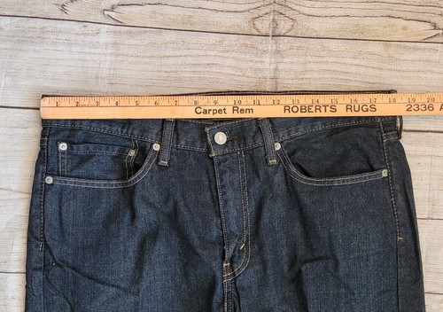 Levis 514 Jeans Mens 36x34 Blue Denim Straight Casual Pants Adult - Picture 7 of 12