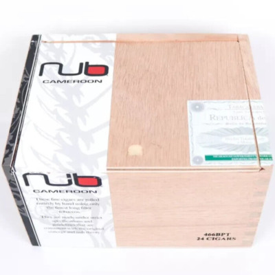 Nub Cameroon 466BPT Empty Wooden Cigar Box 6.5'' x 4.75'' x 4''