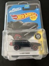 Hot Wheels EXPERIMOTORS FAST & FURIOUS Black '70 Dodge Charger 1/64 DTW97