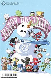 Monkey Prince #9 (of 12) Cvr C Holiday Card Card Stock Var DC Comics Comic Book
