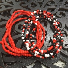 2 PC Handcrafted Waist Beads Jewelry African Bohemia Bracelets Anklet New 4129