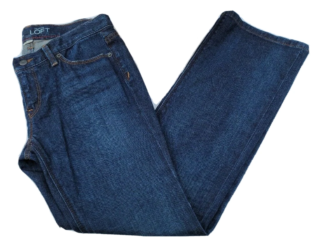 Ann Taylor LOFT Modern Boot Cut Denim Jeans size 8P Petite Medium
