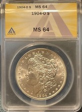 1904-O MORGAN DOLLAR STRONG STRIKE LUXURIOUS FINISHED!