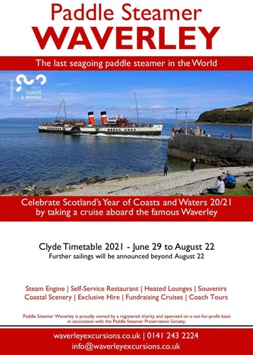 CUSHION Organic Cotton Wool Zip SQUARE 46x46cm WAVERLEY Paddle Steamer Scotland - Picture 5 of 5