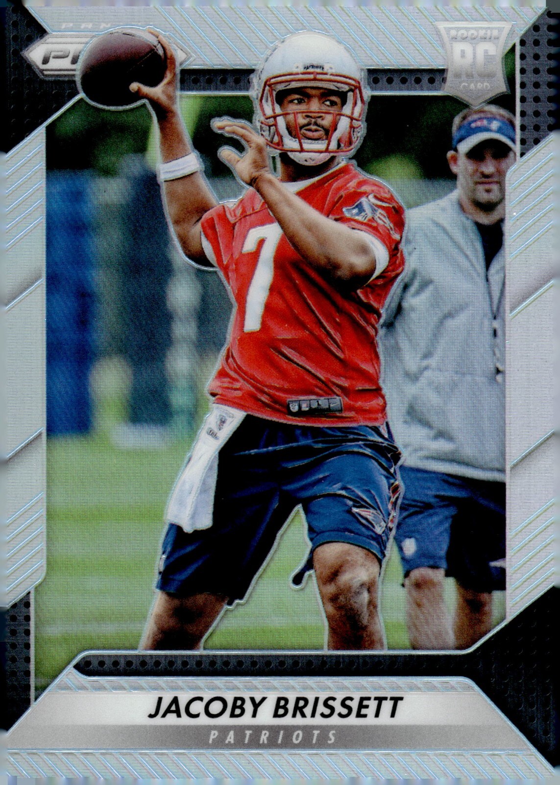 2016 Panini Prizm - Rookie Jacoby Brissett #292 Silver Prizm (RC)
