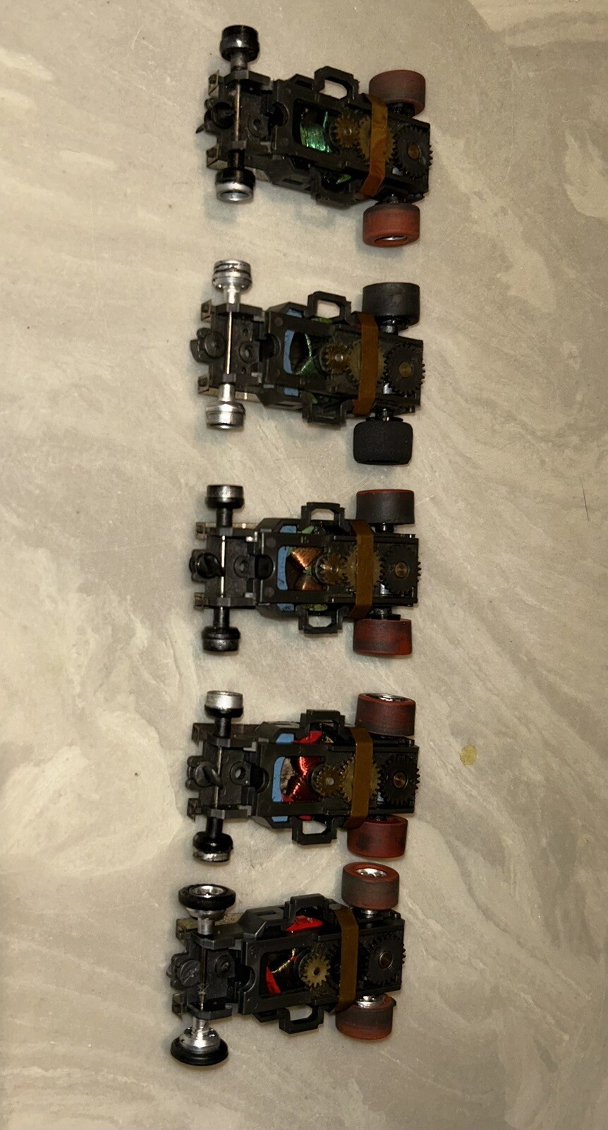 afx slot car chassis lot eBay