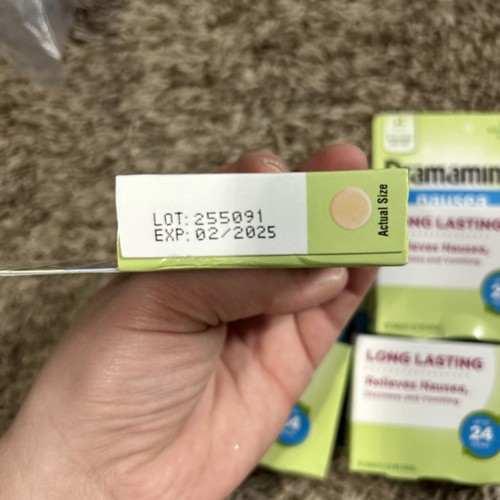Dramamine Nausea Long Lasting Nausea Relief 25 mg 4x10ct 40 Tablets 02/2025 Lot - Picture 2 of 3
