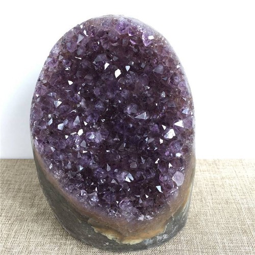 Natürlich Amethyst Quarz Bergkristall Cluster Druse Stein Probe Verzierung Reiki - 第 7/20 張圖片