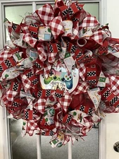 Game Over Back to School Custom Handmade Wreath