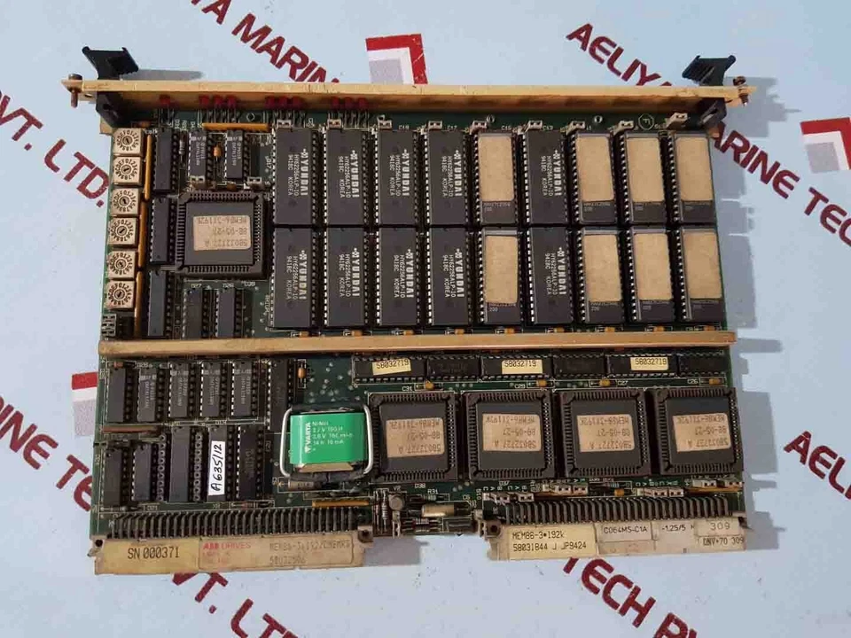 ABB MEM86-3X192/CMBMR3 Memory Board Module 58031844 j jp9424 5761639 3f - Image 2 of 4
