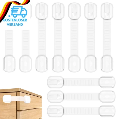 Septeamay 10 Stück Kindersicherung Für Schrank Und Schubladen, Schubladensicheru