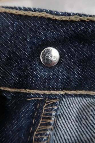Jeans rectos regulares azul oscuro Levi's 521 02 W34 L34 hechos en Reino Unido vintage - Imagen 8 de 12