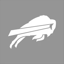 Buffalo Bills NFL Team Logo 1 Color Vinyl Decal Sticker Car Window Wall