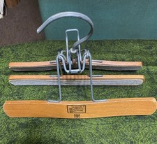 Grip Well C Birnbaum LTD Germany Wooden Pant Skirt Hanger Works PreOwned Vint.