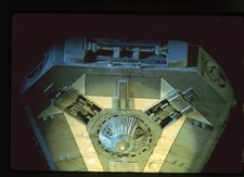 Project U.F.O. 1970s TV Sci Fi Spaceship Model Original Transparency NBC Stamped