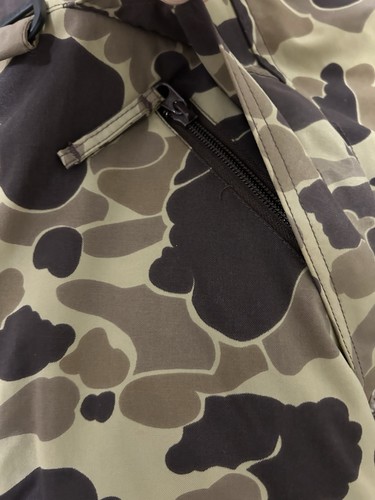 Boys Youth Cabelas Dri-fowl Camo Jacket Size Large Hooded Full Zip And Snap - Picture 5 of 14