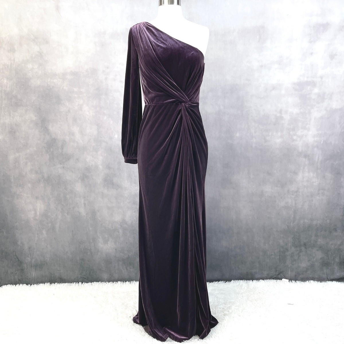 open lace back dress Aurora Velvet Dress