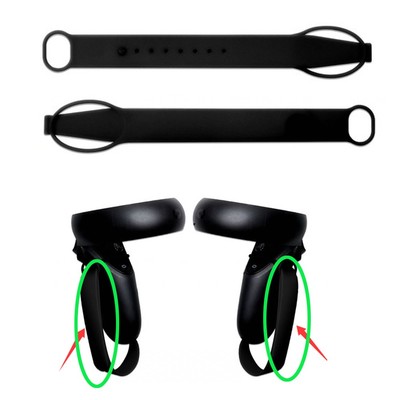 Für Quest NEU Rift S VR Touch Controller Griff Handgelenk Knuckle Silikongurte
