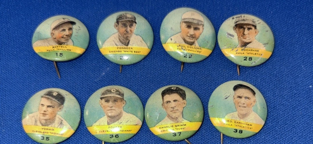 Vintage Sports Pins Baseball 1932 Year Just Listed 2026