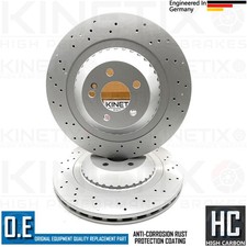 PARA MERCEDES CLASE S S560 AMG DISCOS DE FRENO TRASEROS PERFORADOS CRUZADOS 360mm A2224231500