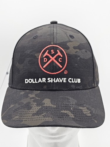 Dollar Shave Club Snapback Hat/Cap MultiCam Black Camouflage NWT - Picture 2 of 8