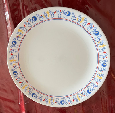 Corelle Corning Pillsbury Doughboy Marching Band 10 inch 1991 Dinner Plate