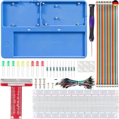RAB Holder Kit - Raspberry Pi Breadboard Kit with 830 Points solderless Circuit