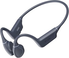 Waterproof Bone Conduction Bluetooth Headphones Open-Ear with Built-in Mic 16G