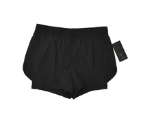 90 Degree By Reflex Women's Lightstreme Alpine 2 In 1 Short Black Size XL NEW