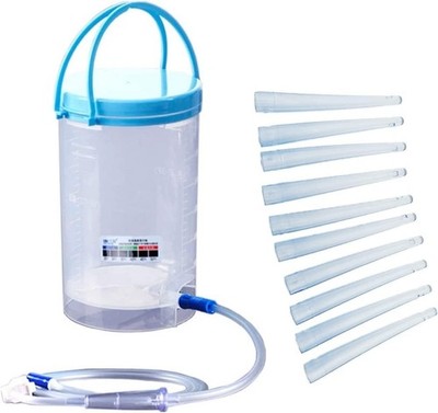 Reusable Enema Kit  Complete Home Colonic Irrigation Kit 1200Ml Coffee Enema