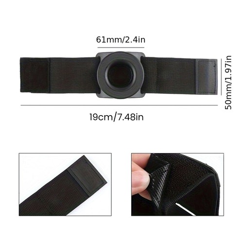 Workout Phone Holder Phone Holder Phone Holder Wristband for Sports 360 Degrees - Photo 9 sur 11