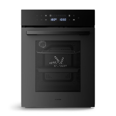 Klarstein Velaire Einbaubackofen 45 cm 49 L Touch 10 Funktionen Energieklasse A