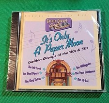 It's Only A Paper Moon CD NEW SEALED - READER'S DIGEST Golden Groups [16 Tracks]