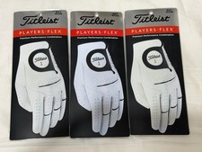 New Titleist Players Flex - Lot of 3 Golf Gloves - Medium M