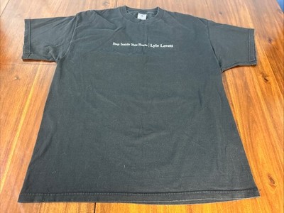 Lyle Lovett Step Inside This House Delta Shirt Size XL Vintage