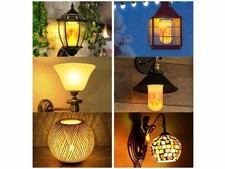1-4 Stück LED Licht Fackel Feuer Lampe Flammen Effekt E27 9W Glühbirne Flacker