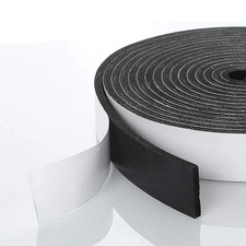 33Ft Weather Stripping Door Seal Strip for Doors and Windows, 1In x 1/8In