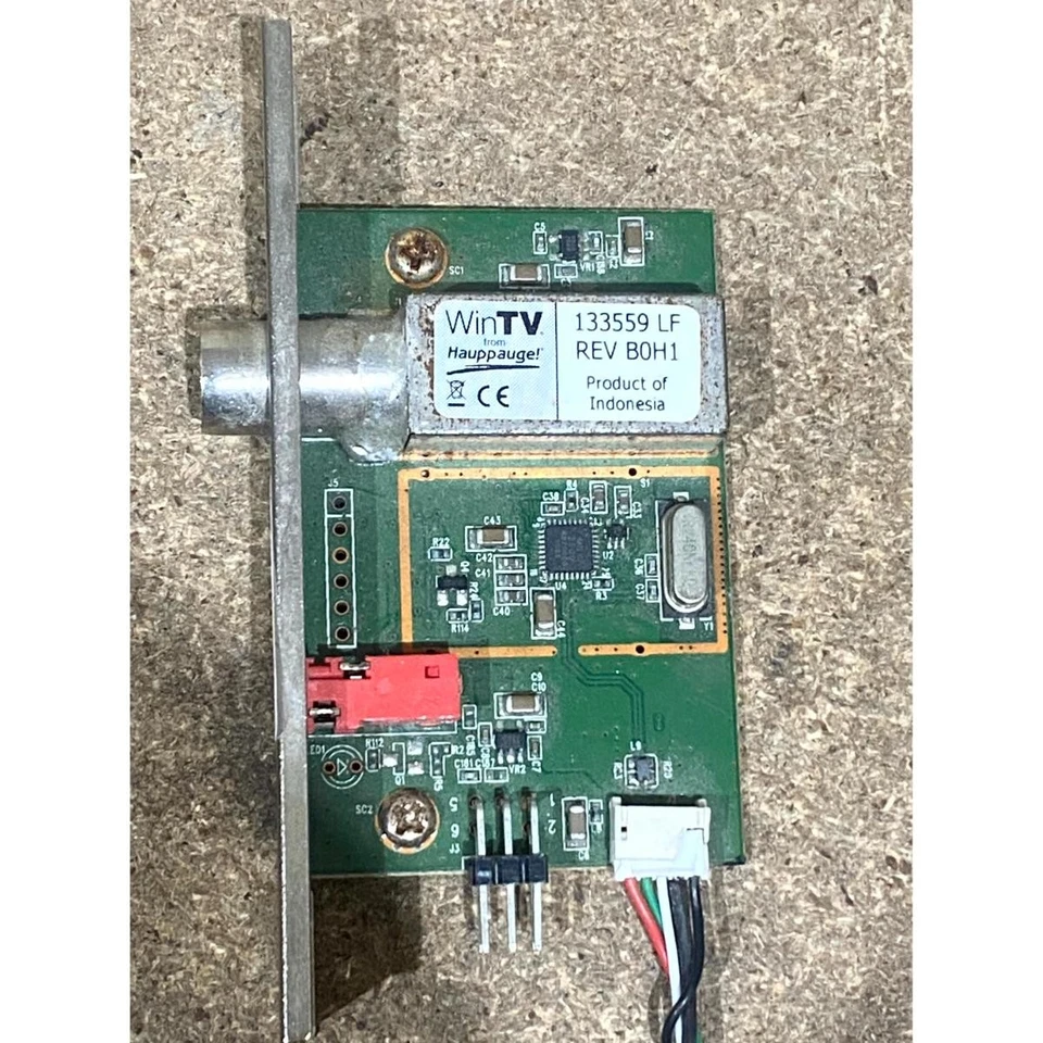 Hauppauge WinTV 133559 LF Rev B0H1 PCI TV Card Compact for Desktop PC - Image 2 of 4