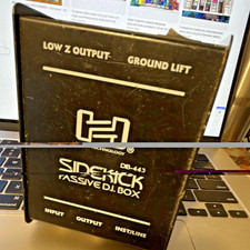 Hosa Technology Sidekick Passive D.I. Box DB-443 w/ Ground Lift UNTESTED