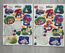 2x Diddl Stickerbogen Ostern Sticker Blatt Rarität 