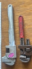  Globemaster Vintage Red 8"Pipe Wrench & cast iron 8 or10” ? Made in Spain