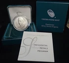 US Mint William H. Harrison Presidential Silver Medal | 1 oz .999 Silver OGP/COA