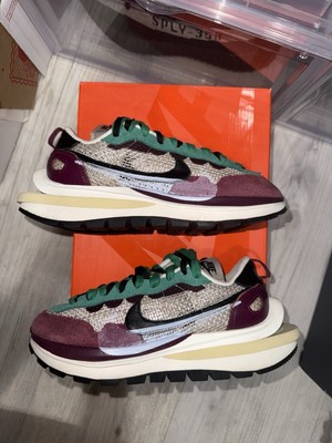 Shoe Sacai J Balvin Size Nike Sacai X VaporWaffle SP Villain Red