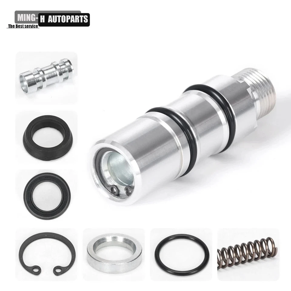 42382-87 Rear Brake Master Cylinder Rebuild Kit For 1987-2017 Harley Softail Foto 2 de 4