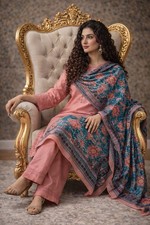 Indian Pakistani Damen Bedruckt Anzug Kleid genäht Shalwar Kameez Dupatta Salwar
