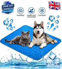 Pet Cooling Mat for Dogs & Cats Summer Comfort Pad Non-Toxic Cooling Bed